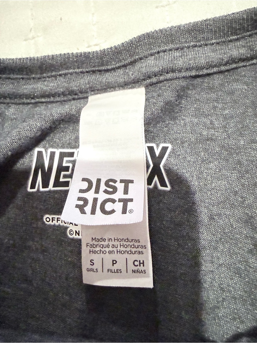 K-Pop Bundle Girls Graphic Tees- Charcoal Gray and Blue Size Small (6-7) - Picture 7 of 8
